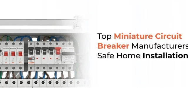 Top Miniature Circuit Breaker Manufacturers for Safe Home Installations