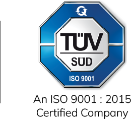 TÜV SÜD — ISO 9001:2015 certified