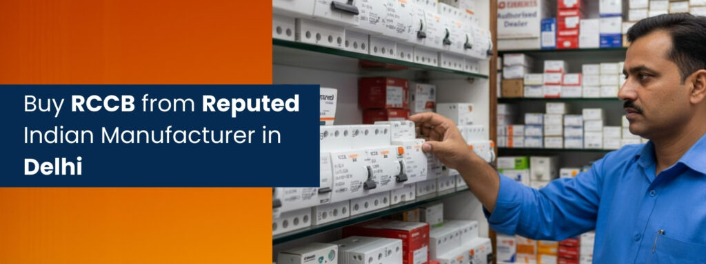 Buy RCCB from Reputed Indian Manufacturer in Delhi